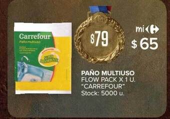Carrefour Market Paño Multiuso Flow Pack Carrefour oferta