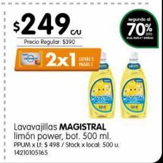 Jumbo Lavavajillas magistral 500ml oferta