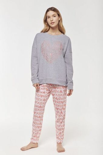 Promesse Pijama maxi buzo y cigarette - xoxo oferta
