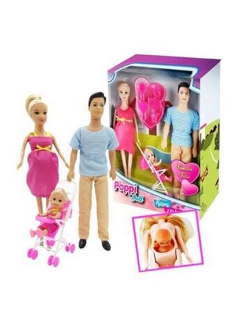 El Mundo del Juguete Muñeca kiara y su familia simil barbie oferta