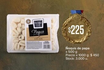 Carrefour Ñoquis de papa x 500 g oferta