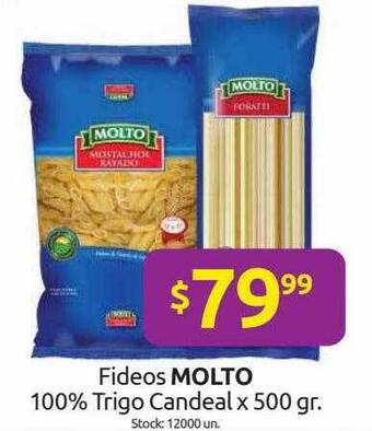 Cordiez Fideos Molto 100% Trigo Candeal oferta