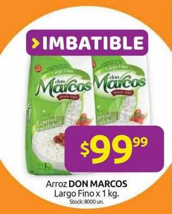 Cordiez Arroz Don Marcos Largo Fino oferta