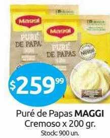 Cordiez Puré De Papas Maggi Cremoso oferta