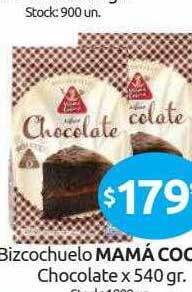 Cordiez Bizcochuelo Mamá Cocina Chocolate oferta