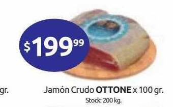 Cordiez Jamón Crudo Ottone oferta