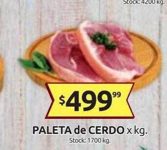 Cordiez Paleta De Cerdo oferta