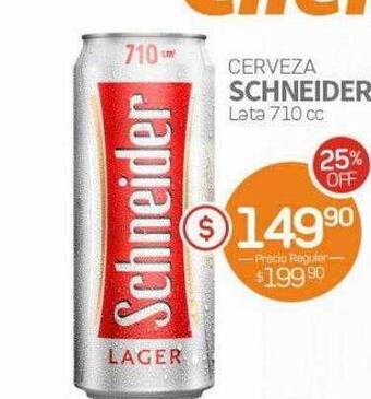 Alvear Cerveza Schneider oferta