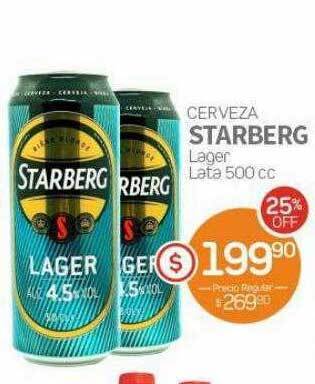 Alvear Cerveza Starberg oferta