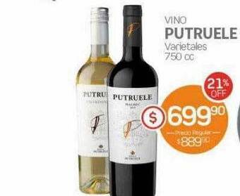 Alvear Vino Putruele oferta