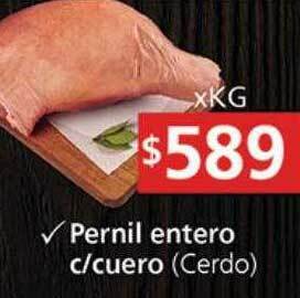 Supermercados Aiello Pernil Entero C Cuero oferta
