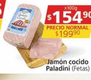 Supermercados Aiello Jamón Cocido Paladini oferta