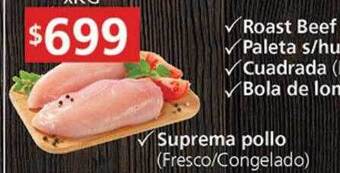 Supermercados Aiello Suprema Pollo oferta