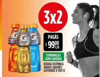 Supermercados Toledo Bebida Isotónica Varios Sabores Gatorade oferta