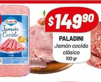 Almacor Paladini Jamón Cocido Clásico oferta