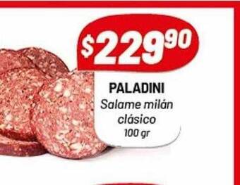 Almacor Paladini Salame Milán Clásico oferta