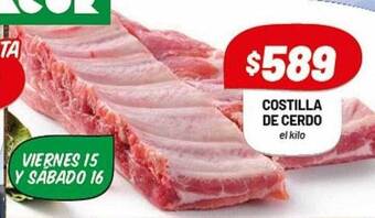 Almacor Costilla De Cerdo oferta