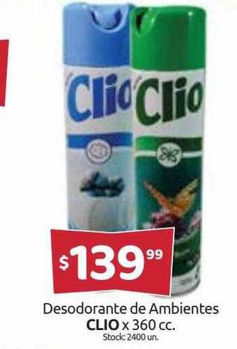 Cordiez Desodorante De Ambientes Clio oferta