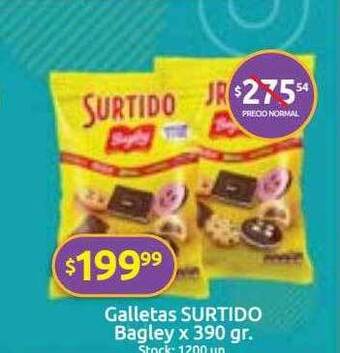 Cordiez Galletas Surtido Bagley oferta