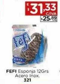 Hipermay Fefi Esponja Acero Inox oferta