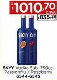 Hipermay Skyy Vodka Sab oferta