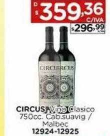 Hipermay Circus Vino Clasico oferta