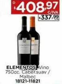 Hipermay Elementos Vino oferta