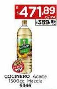 Hipermay Cocinero Aceite Mezcla oferta