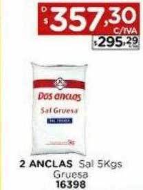 2 Anclas Sal Gruesa