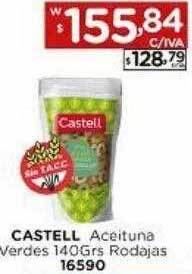 Hipermay Castell Aceituna Verdes Rodajas oferta