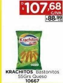 Hipermay Krachitos Bastonitos Queso oferta