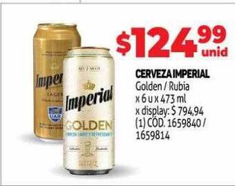 Makro Cerveza Imperial oferta