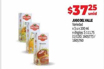 Makro Jugo Del Valle oferta