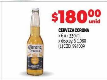 Makro Cerveza Corona oferta
