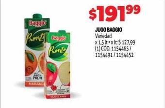 Makro Jugo Baggio oferta