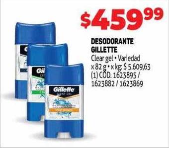 Makro Desodorante Gillette oferta