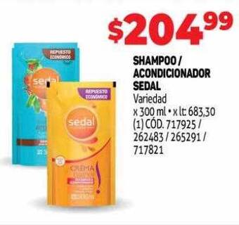 Makro Shampoo Acondicionador Sedal oferta