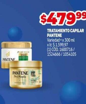 Makro Tratamiento Capilar Pantene oferta