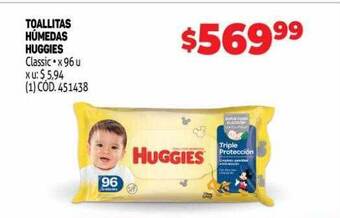 Makro Toallitas Húmedas Huggies oferta