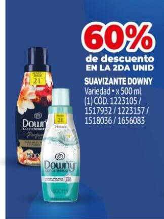 Makro Suavizante Downy oferta