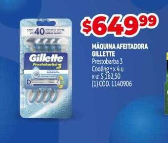 Makro Máquina Afeitadora Gillette oferta