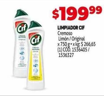 Makro Limpiador Cif oferta