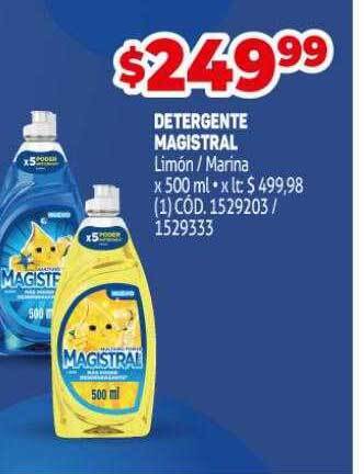Makro Detergente Magistral oferta