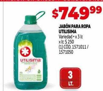 Makro Jabón Para Ropa Utilisima oferta