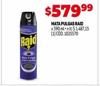 Makro Mata Pulgas Raid oferta