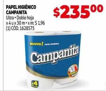 Makro Papel Higiénico Campanita oferta