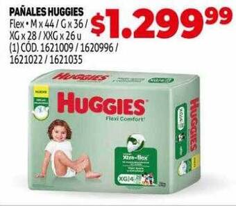 Makro Pañales Huggies oferta