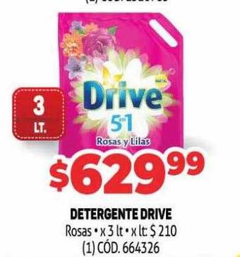 Makro Detergente Drive oferta