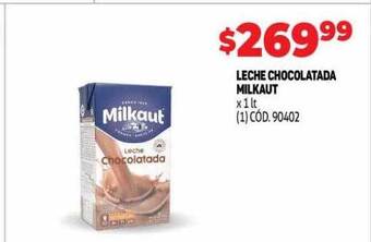 Makro Leche Chocolatada Milkaut oferta