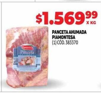 Makro Panceta Ahumada Piamontesa oferta